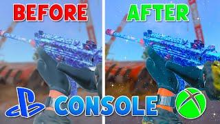 How to Make WARZONE 3 look BEAUTIFUL on CONSOLE!!| (Optimized FPS & Visibility)