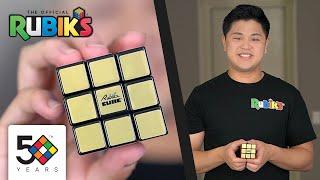 Max Park solves the Rubik's Retro Cube  | Rubik's Cube 50th Anniversary