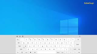 How To Show Touch Keyboard Icon On Taskbar Windows 10