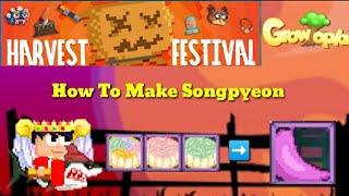 How To Make Songpyeon [GROWTOPIA] {Harvest Festival 2020}