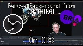 Remove background from ANYTHING on OBS! New model