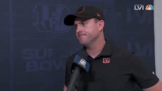 Bengals’ Head Coach Zac Taylor Postgame Interview on Losing the Super Bowl - Feb 13, 2022