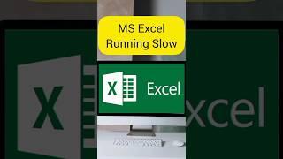 MS Excel running Slow problem solved 100% #techtips #tipsandtricks #techshorts #techvideo #shorts