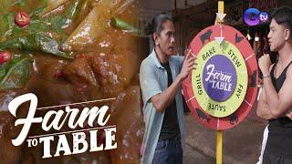 Chef JR Royol prepares Spicy Kare Kare for Royce Cabrera! | Farm To Table