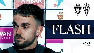 La flash de Mario Soberón | Real Zaragoza