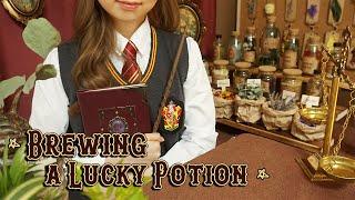 ASMR Brewing a Luck Potion For You Hogwart's Potion Lab