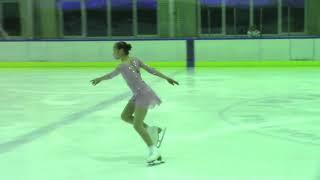 Kaunas Ice Christmas Cup 2018  Advanced Novice Girls  КП 2 Darja REGINEVIC LTU