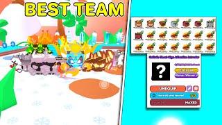 I MAXED out The STRONGEST TEAM In Arm Wrestling Simulator (Roblox)