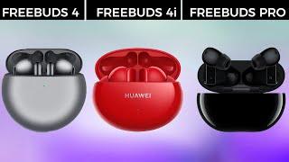 Huawei FreeBuds 4 vs 4i vs FreeBuds Pro : Which Earbuds Are Right for You?