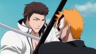 Ichigo Hollow Mask VS Aizen English Sub