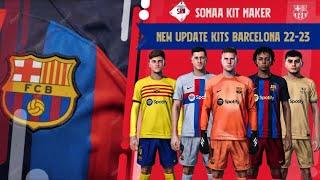 PES 2021New Update Kits FC BARCELONA 22-23High quality