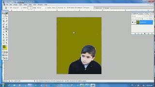 how to change background color in Photoshop (in pashto)