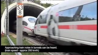 High speed rail noise impact video