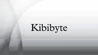 Kibibyte