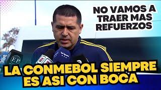 #RIQUELME  le PEGA a la CONMEBOL, AUGUSTO CESAR y MASCHERANO por DESARMAR el MEDIOCAMPO de #BOCA