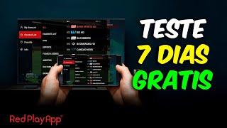 QUAL O MELHOR APP DE CANAIS DO MUNDO? - RedPlay - Teste 7 dias gratis