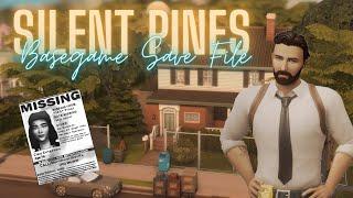  Realistic Basegame Save File || Silent Pines || Sims 4 