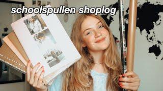 SCHOOLSPULLEN SHOPLOG 2019/2020 | Liv Catharina