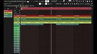Electro Techno Intro - Drum & Kick Production in FL Studio