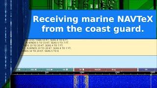 Ham Radio - Decoding marine NAVTeX transmissions.