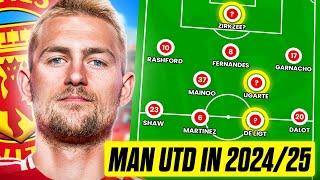 Man Utd In 2024/25 With De Ligt, Ugarte & Zirkzee | Transfer Window RANKED