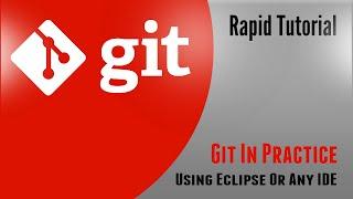 Merge, And Resolve Conflicts Using Git (Eclipse and EGit) With A Central Repository Like GitHub