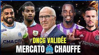 OM : DNCG VALIDÉE | LE MERCATO S'ACCÉLERE 