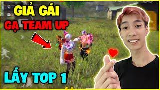 Đức Mõm "Giả Gái Gạ Team Up" Rồi Xử Địch Luôn, Lấy Top !!! #FF #sinhnhatFF5