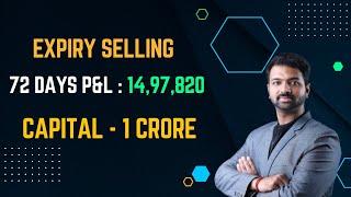 Rs.14,97,820 Expiry Algo Trading Day - 72 #algotrading #options #shorts #shortsfeed #shortvideo