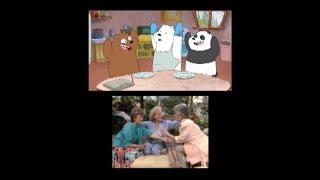 Comparison Video - We Bare Bears/Golden Girls Intro Mash-Up