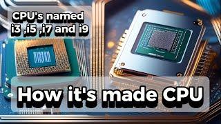 How it's made CPU. Why are CPU's named i3,i5 and i9 #i3 #i5 #i7 #i9 #computer #cpu #machine #shorts