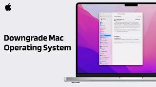 How to Downgrade MacOS Version - 2024 Full Guide