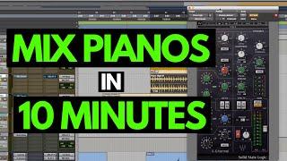 Mix Pianos In 10 Minutes - RecordingRevolution.com