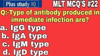 Lab Technician MCQ'S Series #22