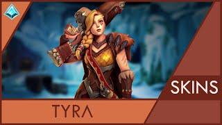 Paladins - All Tyra Skins | Preview