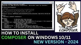 How To Install Composer in Windows 10/11