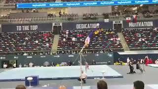 2024 Baku Artistic Gymnastics Apparatus World Horizontal BarChia-Hung TANG巴庫世界盃 單槓預賽 唐嘉鴻