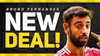 BREAKING! Bruno Fernandes SIGNS NEW Deal! GOLDBRIDGE Reacts!