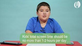 Screen time for kids: Healthy Head to Toe