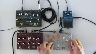 Chromatic Journey with a CV device, a Crushturnal and a Blues Driver