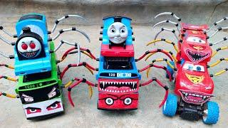 RC Tayo Bus Oleng Laba-laba, RC Lightning McQueen Eater, Kereta Api Thomas and Friends, Bus Eater