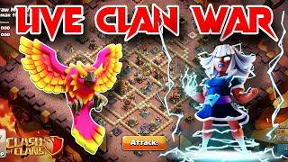 C W.N GAMING LIVE CLAN WAR STREAMING @ClashOfClans #clashworld #clashofclans #coc #livestream