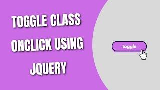 jQuery Toggle Class OnClick [HowToCodeSchool.com]
