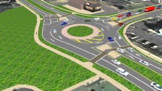 Наглядная видеосимуляция организации движения на Roundabout