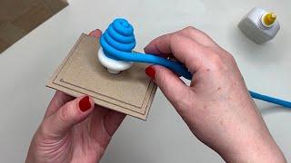 DIY Magic box made of cardboard