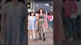 Chinese coupls Street Fashion ~Chinese Girls Street Shot | Douyin China | Beautiful Girl Ep.13