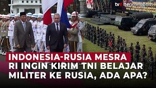 Indonesia-Rusia Makin Mesra, TNI Akan Latihan Militer di Negeri Beruang Merah! | OneNews Update