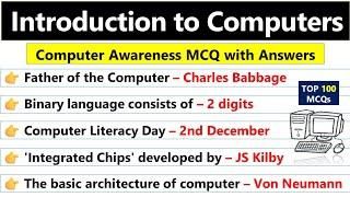 Introduction to Computer MCQ Questions with Answers