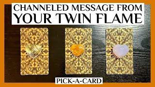 Channeled Message From Your Twin Flame️Pick-A-Card️