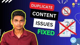 How to Fix Duplicate Content Issues - Live Client Project | Advanced SEO Tips 2024